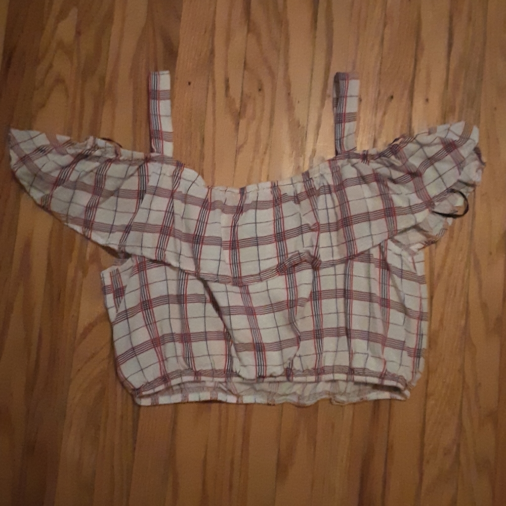Forever 21, off the shoulders shirt